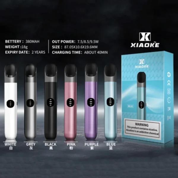 XIAOKE梟客六代電子煙智能變檔主機|6色可選|通用四五六代煙彈