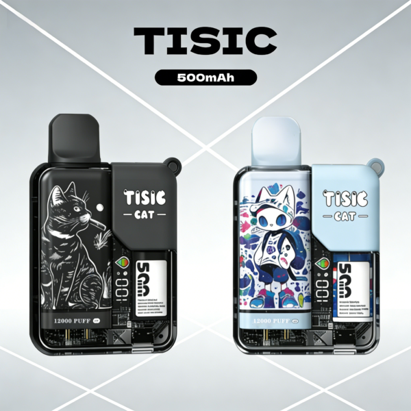 TISIC黑騎士×萌貓派對12000口拋棄式電子煙